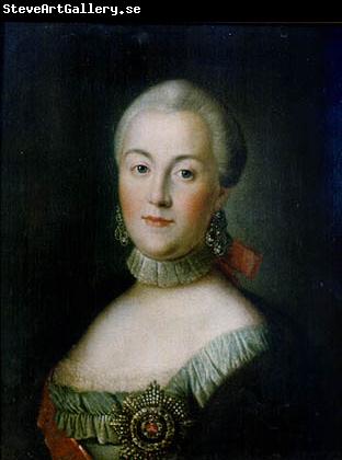 Aleksey Antropov Portrait of Great Duchess Ekateriana Alexeyevna